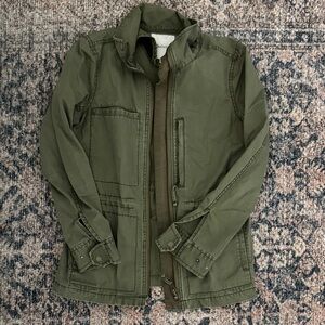 Madewell Olive Utility Jacket